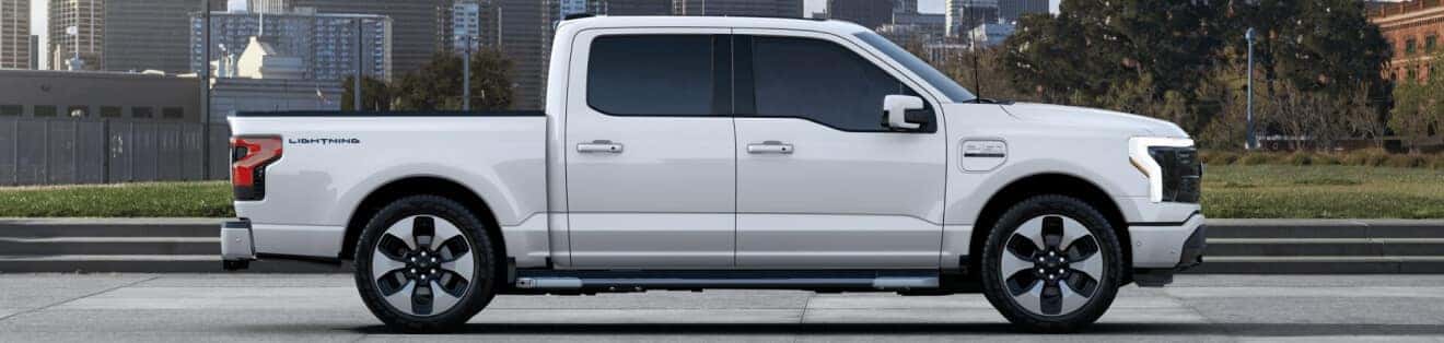 Oxford White Ford F-150 Lightning