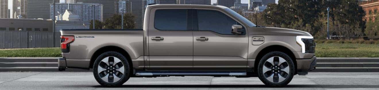 Stone Gray Metallic Ford F-150 Lightning