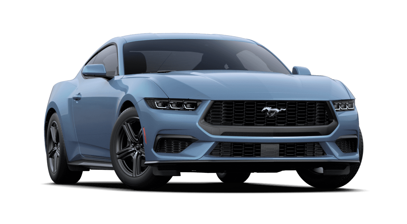 >Vapor Blue Metallic Ford Mustang