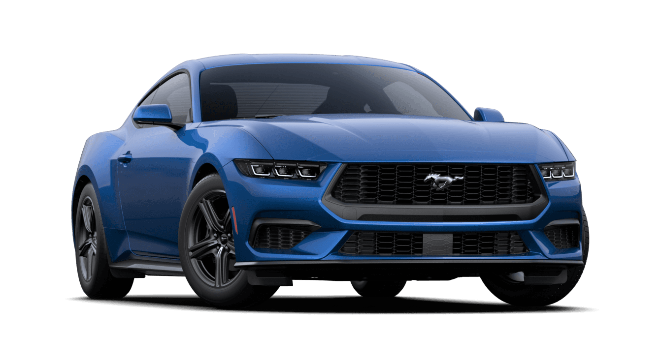 Atlas Blue Metallic Ford Mustang