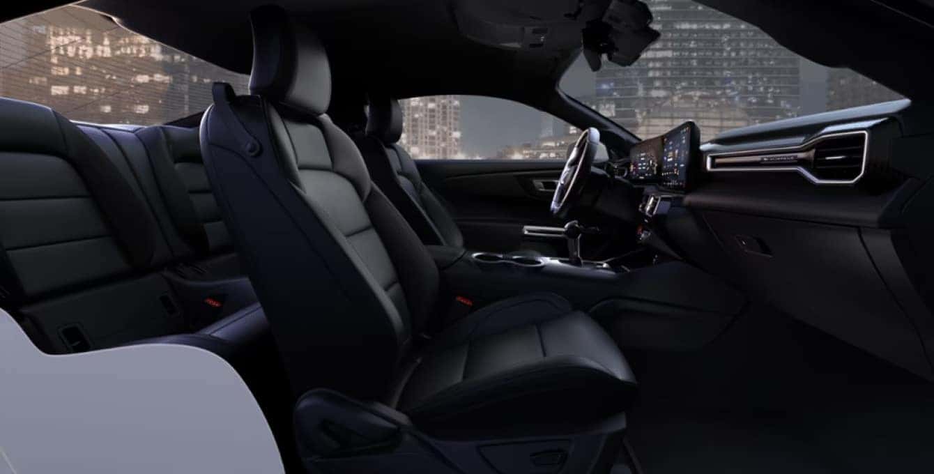 Black Onyx Ford Mustang Interior