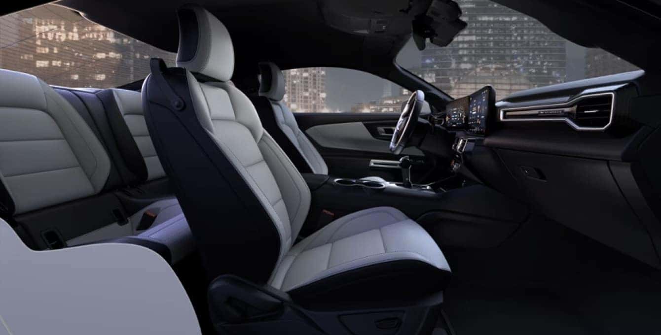 Space Gray Ford Mustang Interior