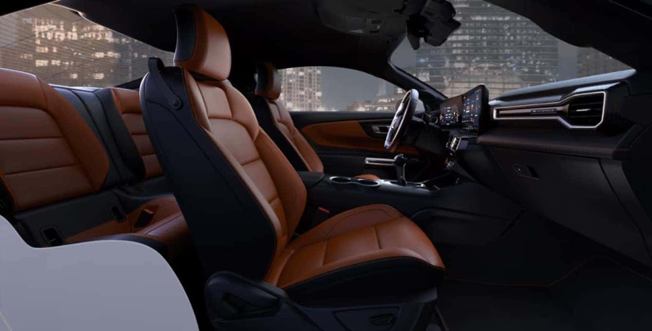Emberglo Ford Mustang Interior