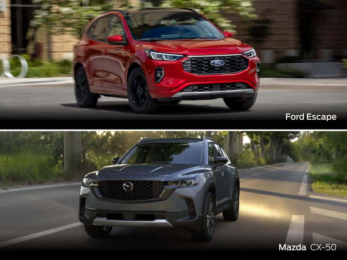 Ford Escape vs Mazda CX-50: Which is Better