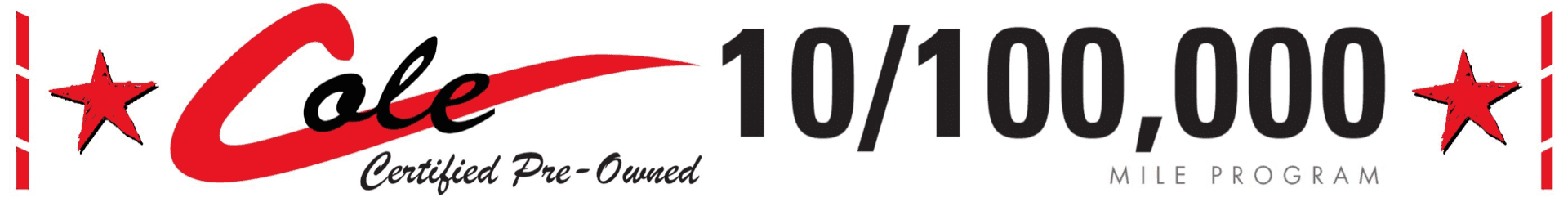 cole certified pre-owned program