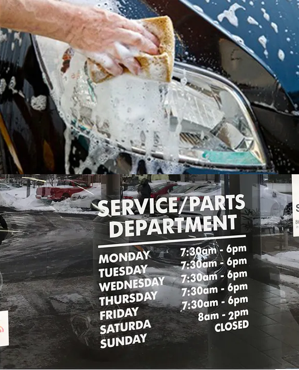 service center hours