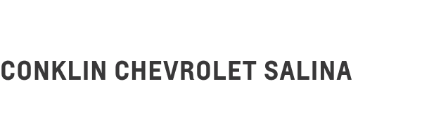 Conklin Chevrolet Salina