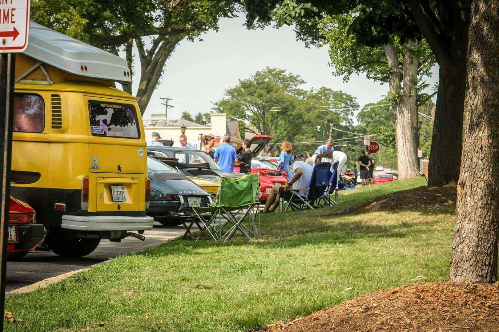 Fuelfed® Coffee & Classics® Car Gathering in Downtown Hinsdale