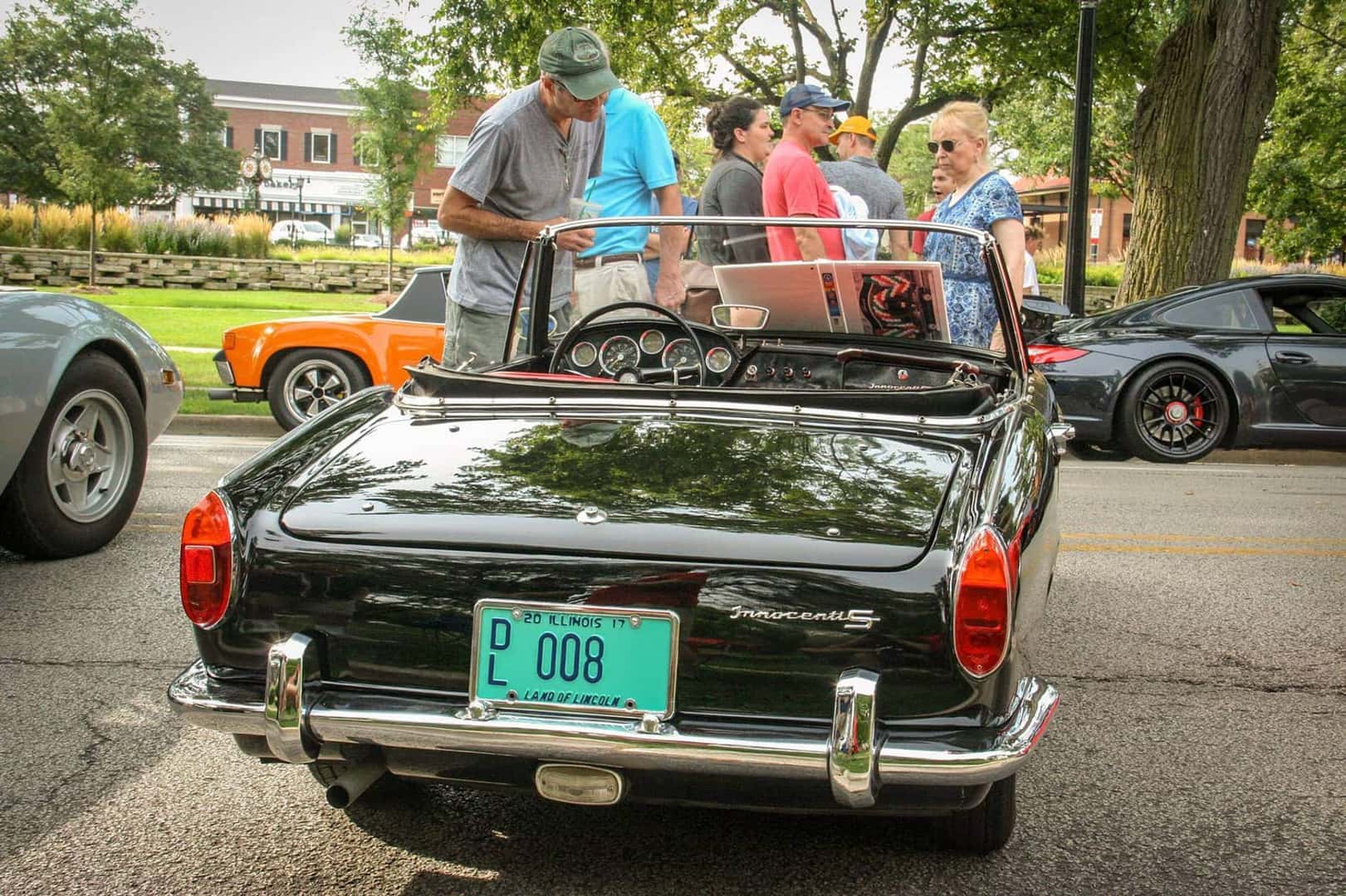 Fuelfed® Coffee & Classics® Car Gathering in Downtown Hinsdale