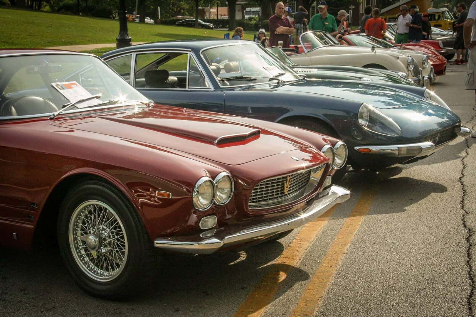 Fuelfed® Coffee & Classics® Car Gathering in Downtown Hinsdale