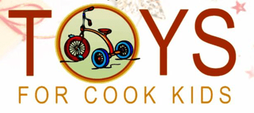 Toys For Cook Kids tricycle logo