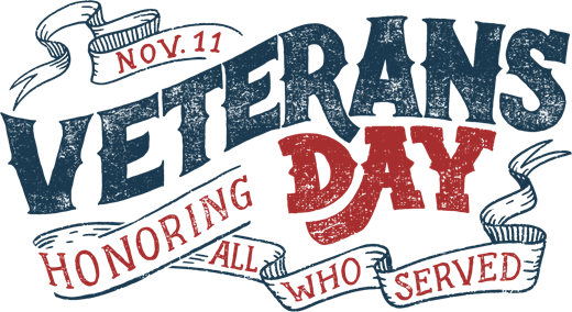 Veteran's Day Event logo