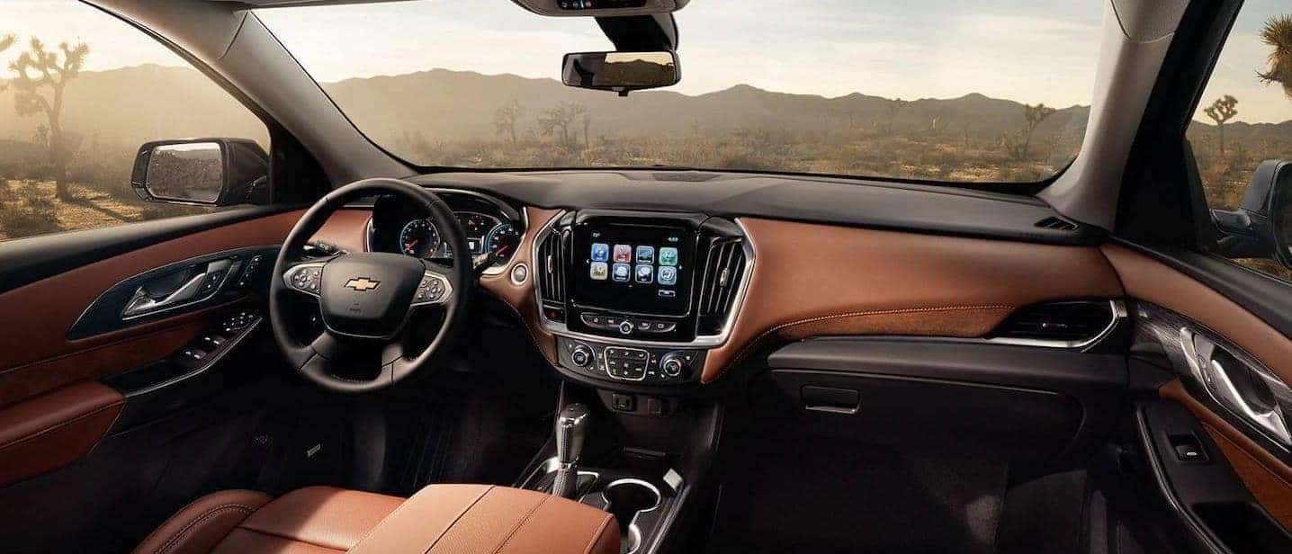 2022 chevrolet traverse interior