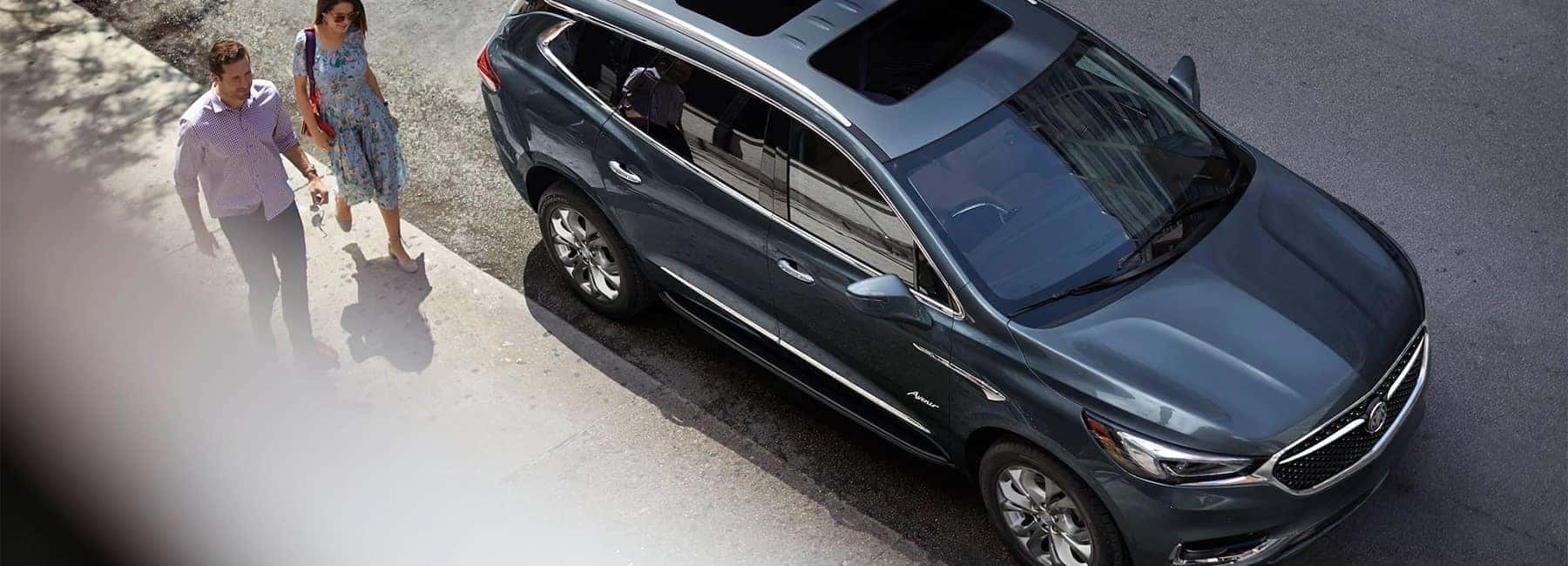 2020 Buick Enclave mid-size luxury SUV MOV Gallery birds eye view image