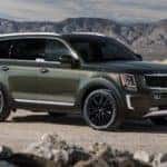 2022 Kia Telluride green desert