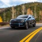 2023 Kia Sportage PHEV blue mountains
