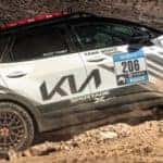 2023 Kia Sportage X-Pro competing at Rebelle Rally