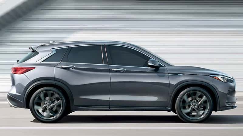 2020 QX50 Side View Driving