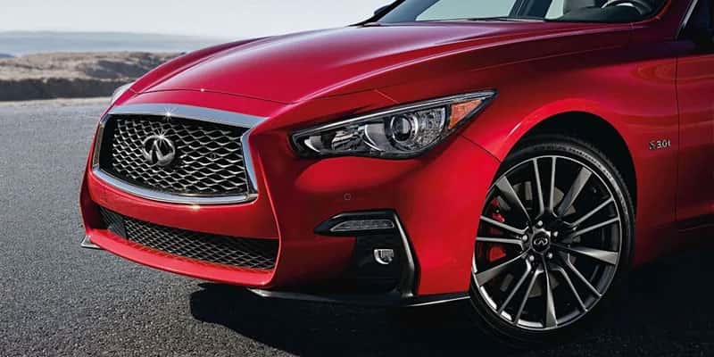 2022 Q50 Front View From Outside