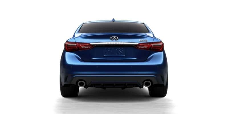 2022 Q50 Rear View
