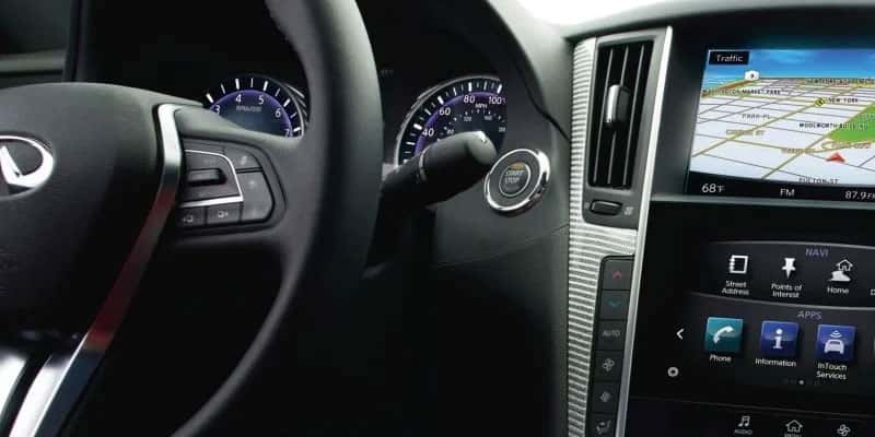 2022 Q60 Driver Side Dashboard