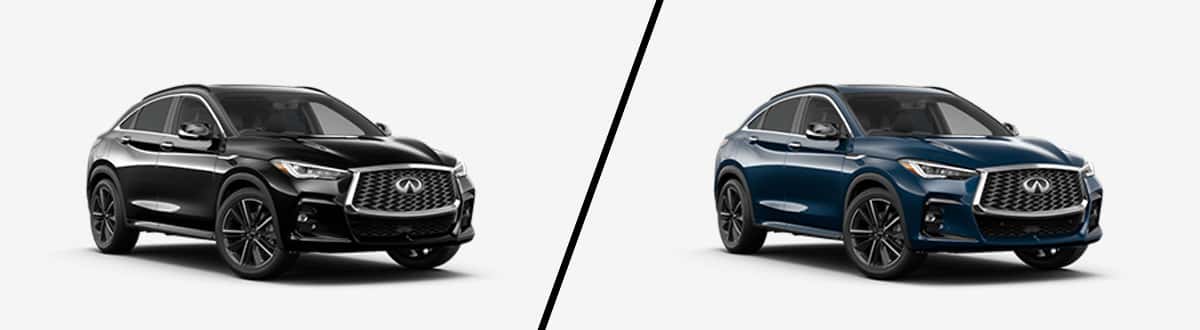 Compare the 2024 INFINITI QX55 Luxe vs Essential - Springfield, MO