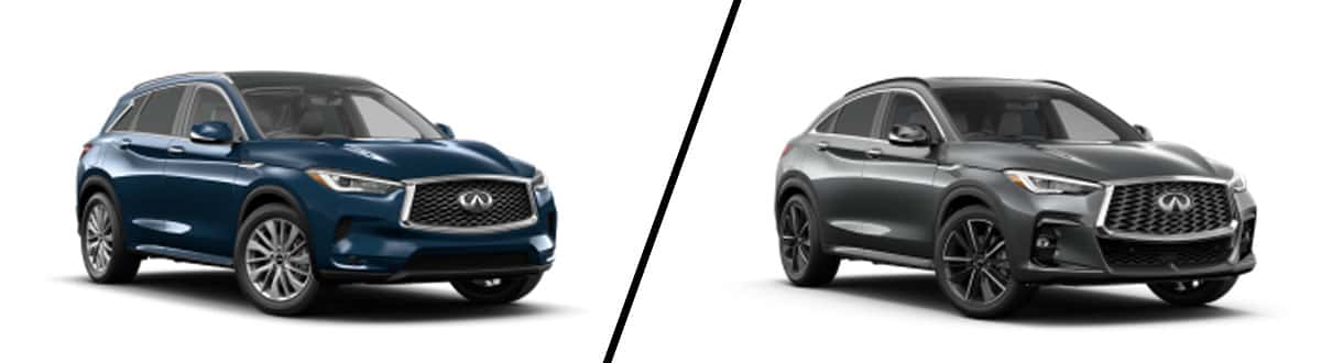 Compare the 2024 INFINITI QX50 vs QX55 - Springfield, MO