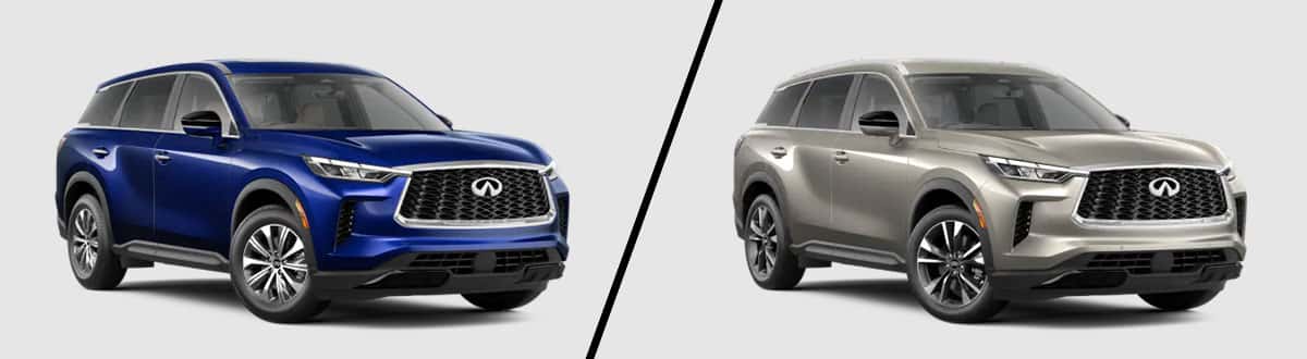 Compare the 2024 INFINITI QX60 Pure vs Luxe - Springfield, MO
