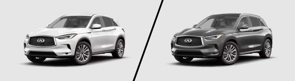Compare the 2025 INFINITI QX50 Pure vs Luxe - Springfield, MO