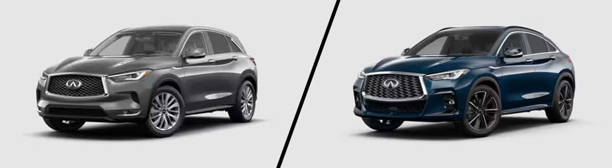 Compare the 2025 INFINITI QX50 vs QX55 - Springfield, MO
