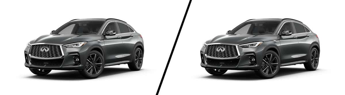 Compare the 2025 INFINITI QX55 Luxe vs Essential - Springfield, MO