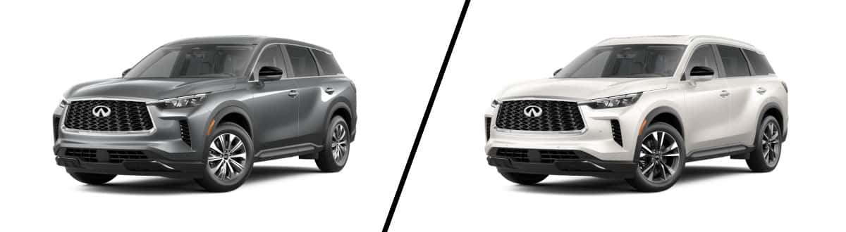 Compare the 2025 INFINITI QX60 Pure vs QX60 Luxe - Springfield, MO