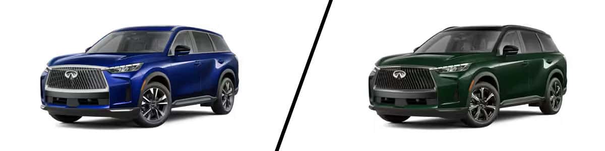 Compare the 2026 INFINITI QX60 Pure vs Autograph - Springfield, MO