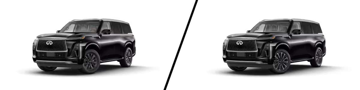 Compare the 2026 INFINITI QX80 Pure vs Luxe - Springfield, MO