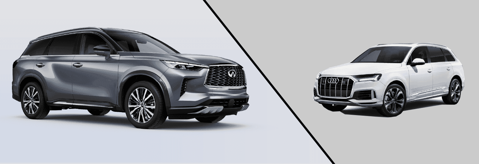 2023 INFINITI QX60 VS Audi Q7