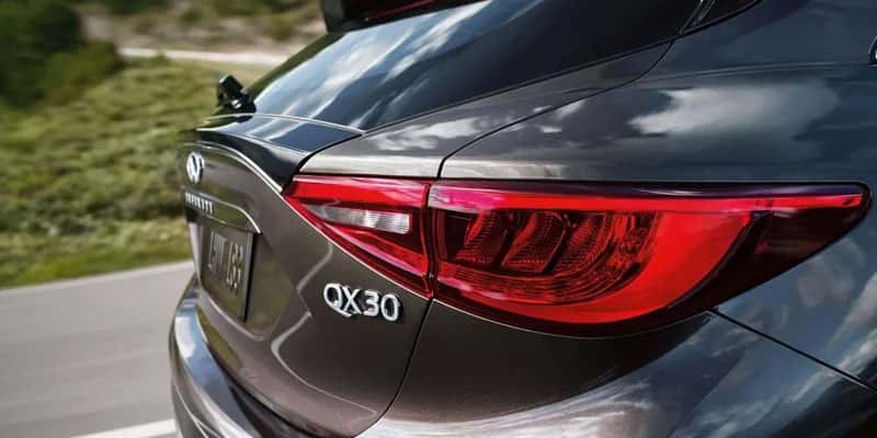 Back View of Lights QX30