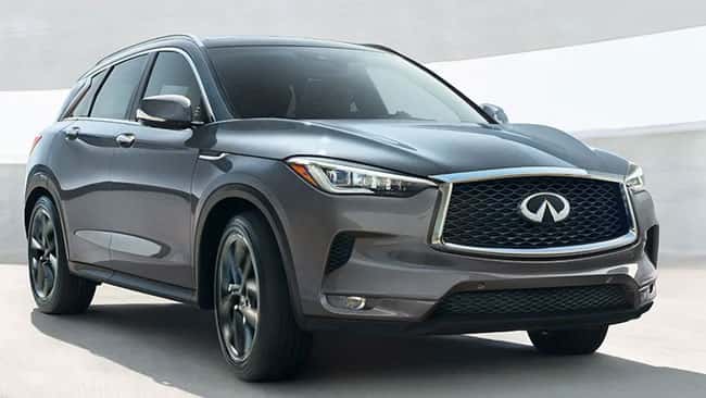 2020 QX50 Parked