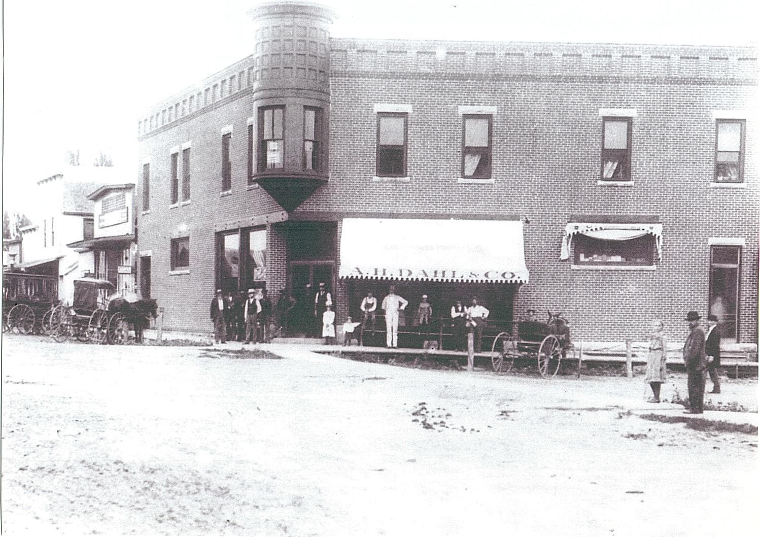 A.H. Dahl and Co. General Store: Westby, WI 1910