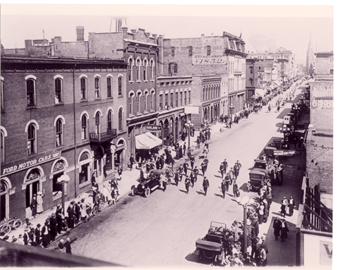 Downtown La Crosse 1914