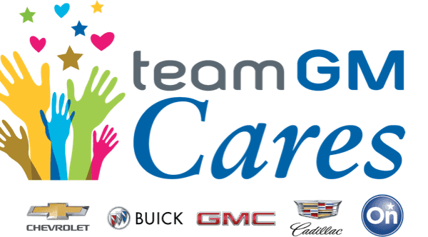 Team GM Cares banner