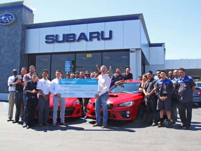 DGDG’s Capitol Subaru participated in the hometown charity matching donation program to support San Jose-based Sacred Heart Community Service