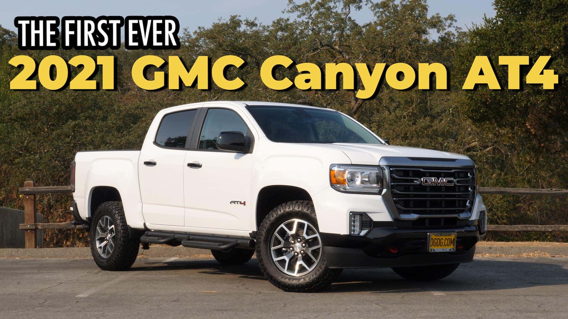 The First Ever 2021 GMC Canyon AT4