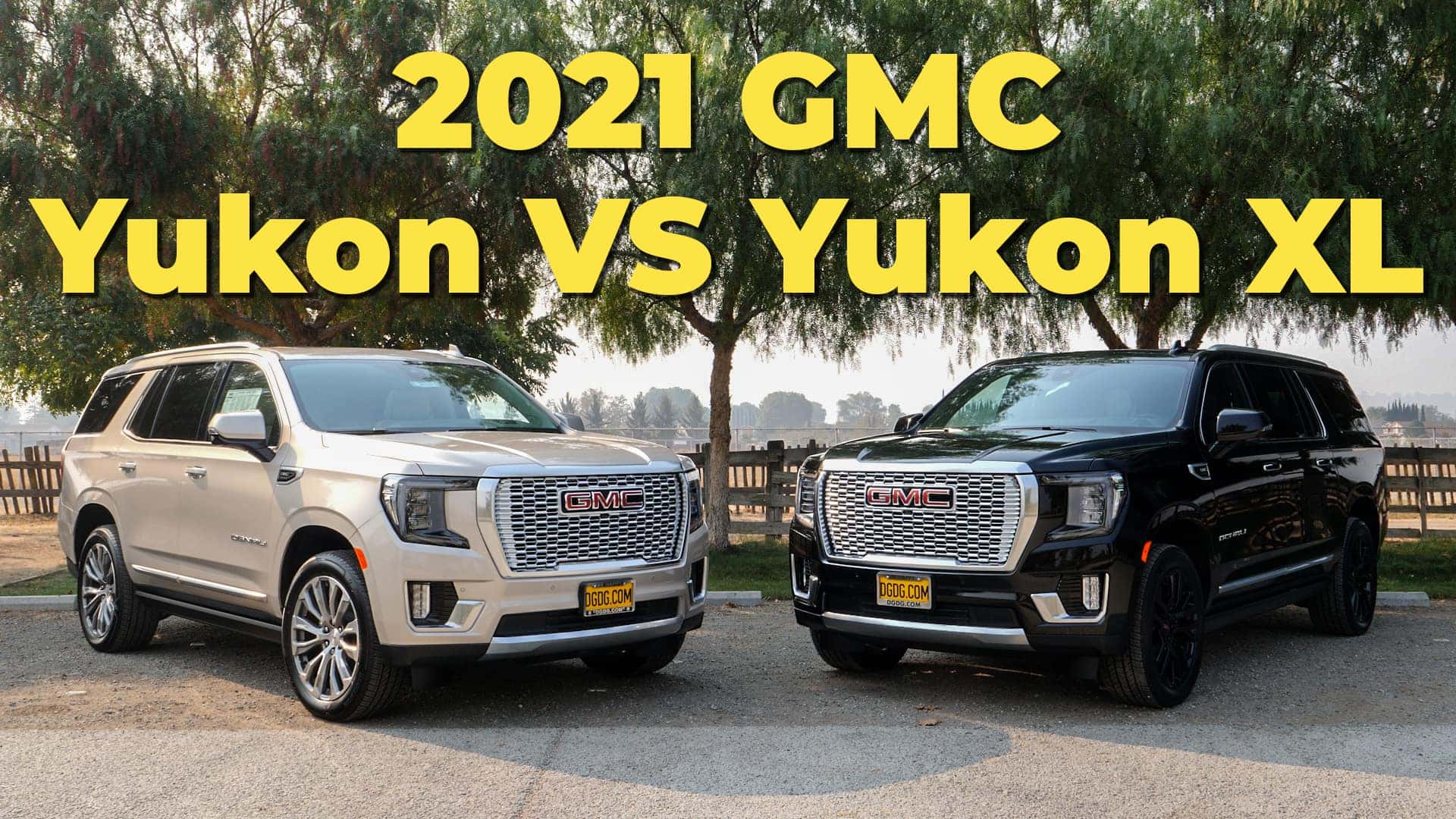 2021 GMC Yukon vs Yukon XL