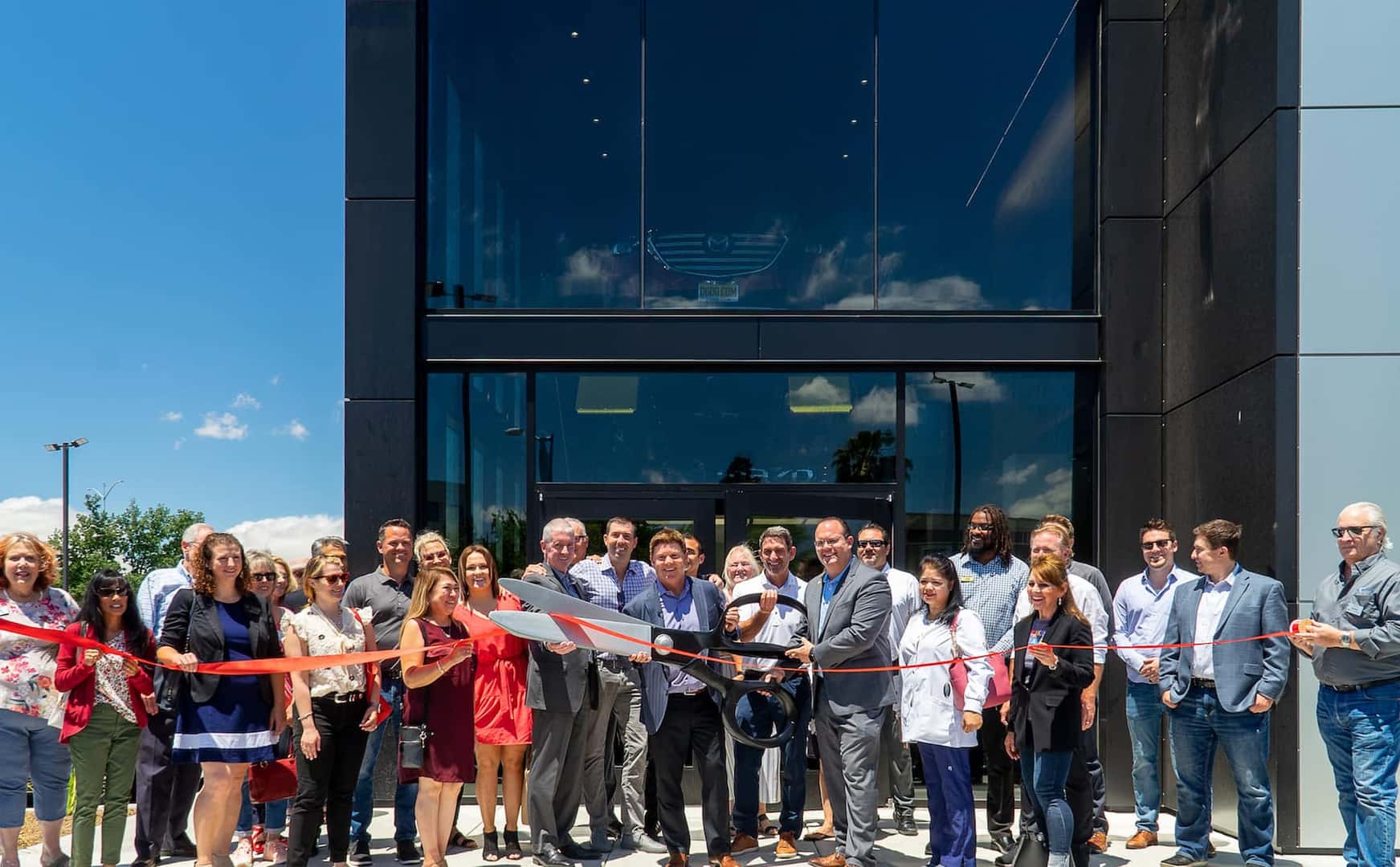 Opening of the all-new Concord Mazda building