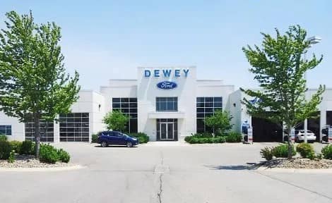 Dewey Ford dealership exterior