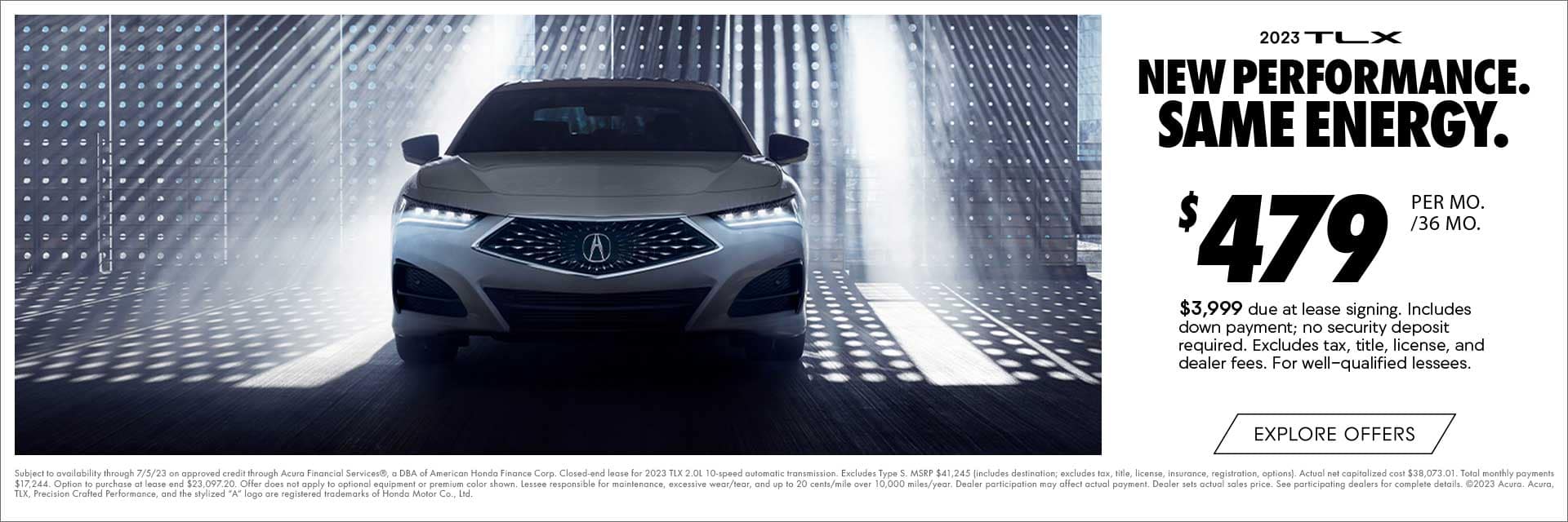 May TLX Incentive 202307