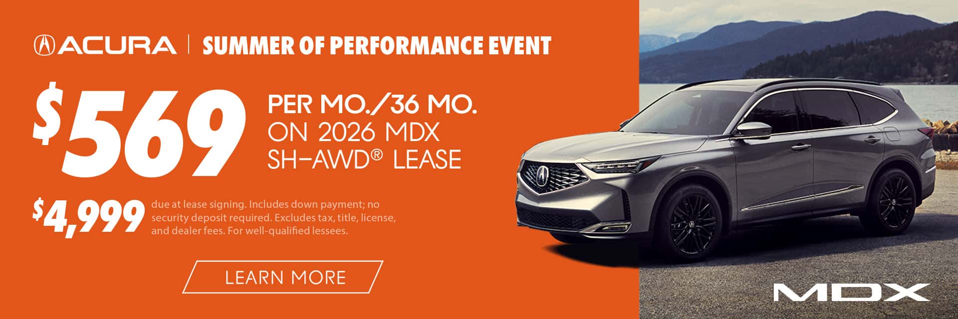 MDX 569 Lease