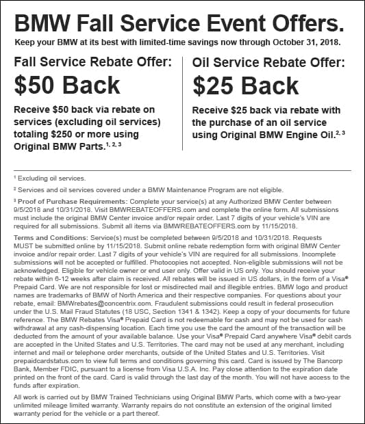 BMW Service Coupons White Plains NY BMW of Westchester
