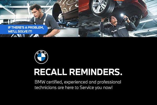 BMW Recall Information | BMW of Orland Park