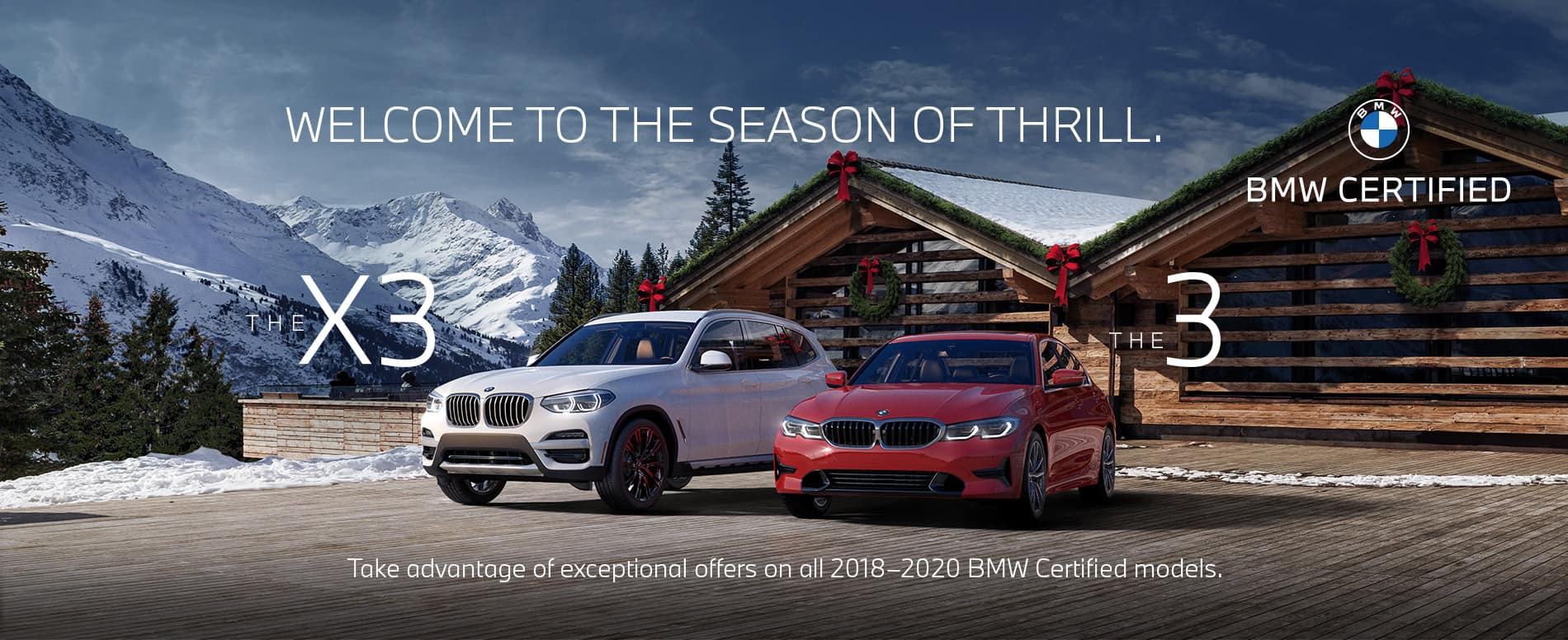 Explore BMW Certified offers on 2018-2020 models